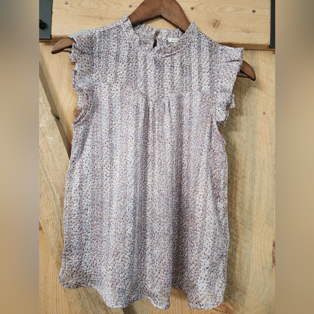 Monteau floral print, sleeveless top